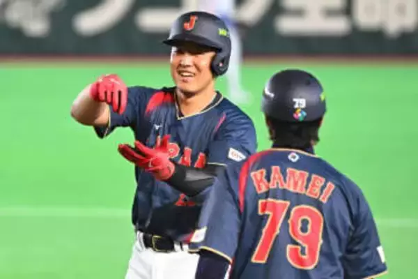 【ＷＢＣ】岡本和真が〝たてたお茶を被った〟との指摘に言及「後ろに捨てました（笑い）」