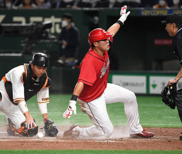 広島ドラ６ 末包が開幕戦以来の３安打 打撃フォームが良くなってきた 22年4月22日 エキサイトニュース