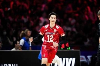 【バレーボール】世界１位ポーランドに17年ぶり勝利！　石川祐希不在も…ゲーム主将・高橋藍が躍動