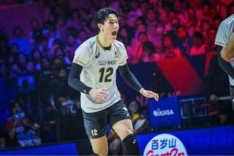 【バレーボール】高橋藍がチーム最多２１得点　熊本地震の被災者へ「みなさんの力になれるように」