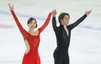 【フィギュア】〝しょまりん〟が待望のデビュー戦　宇野昌磨は収穫を強調「今日よく頑張ったね」