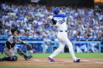 【ドジャース】大谷翔平が負傷中でも本塁打の怪　米記者の直球質問「どういうこと？」に本人が回答