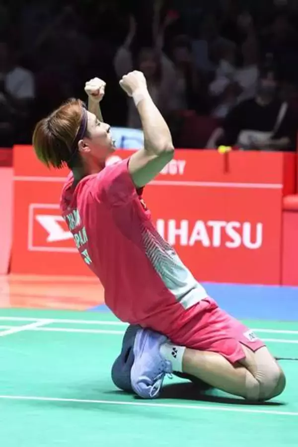 【バドミントン】奈良岡功大　大逆転でベスト８進出「自分のプレーを、しっかり諦めずに頑張りたい」
