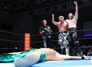 【新日本】Ｋ．Ｏ．ＢがＩＷＧＰタッグ王座奪回　１２日両国ＮＥＶＥＲ６人タッグ王座挑戦のパートナー「Ｘ」はジェフ・コブに決定