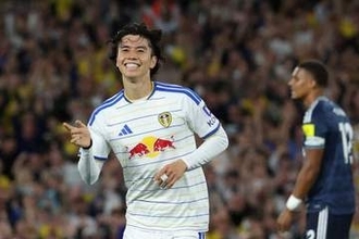 田中碧が奮闘　リーズの３位浮上に貢献、先制弾はＯＧも「完璧なプレーを見せた」と高評価
