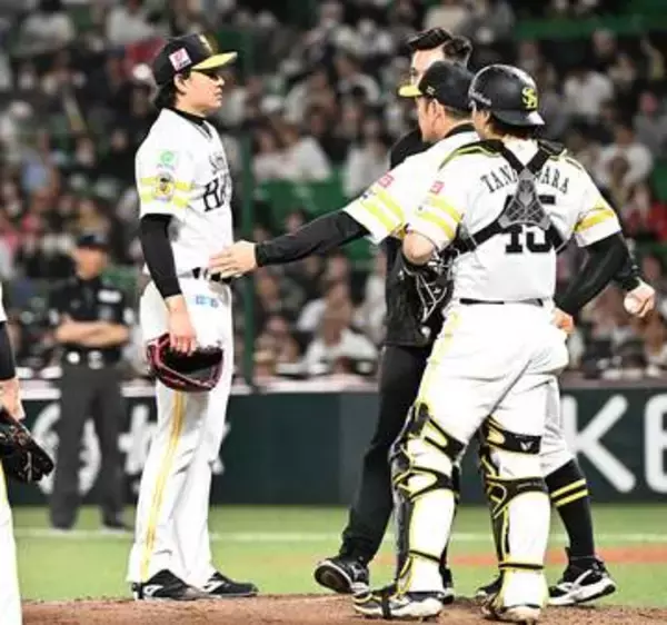 【ソフトバンク】徐若熙　大乱調の２回途中７失点ＫＯ「チームに申し訳ないです」