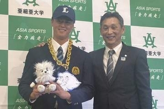 【ドラフト】西口監督が川尻啓人投手を即日訪問「今年Ｎｏ．１の剛球投手」 新人王も「狙ってほしい」