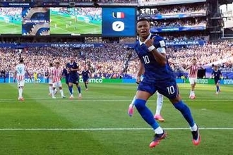【北中米Ｗ杯】フランスがパラグアイに辛勝　１ゴールのエムバペ「僕たちは泥臭いサッカーもできる」