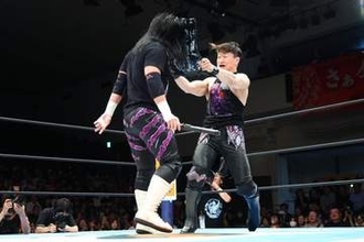 【新日本・ＢＯＳＪ】SHOが佐々木大輔から５勝目 !　H.O.TとダムネーションT.Aにまさかの新展開か
