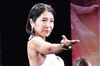 【サマスタ】〝奇跡のアラフィフ〟川原由紀　初出場で堂々Ｖ「上半身のトレーニングが大好き」