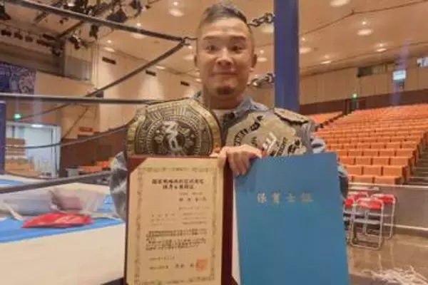 【新日本】KUSHIDA　超変則〝５冠〟の野望「いま保育士資格を合わせて〝３冠〟の状態…」