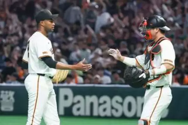 「【巨人】守護神マルティネス　１点差に迫られるも今季初セーブ「100％だと思ってください」」の画像