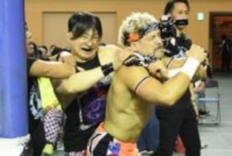 【新日本・ＢＯＳＪ】SHO 急所蹴りに鉄板攻撃…蛮行連発で連勝発進「他のヤツらとは格が違うんじゃ」