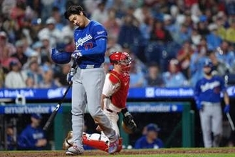 【ドジャース】大谷翔平　４打数１安打　３回に幻の同点打 チャレンジで判定覆る
