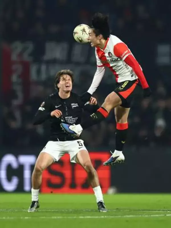 上田綺世が週間ベスト11に選出　今季23点目ヘディング弾は「Ｃ・ロナウドに匹敵する」