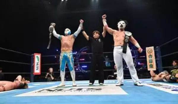 【新日本】デスペラード＆ミスティコがＩＷＧＰジュニアタッグ王座奪取　パートナー同士のシングルマッチも約束