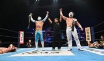 【新日本】デスペラード＆ミスティコがＩＷＧＰジュニアタッグ王座奪取　パートナー同士のシングルマッチも約束