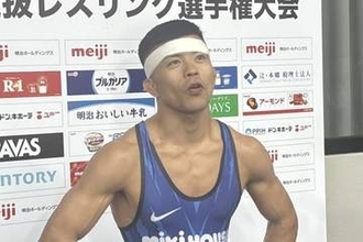 【レスリング】文田健一郎　娘の声援を力にロサンゼルス五輪へ「どんな大会でも一番になりたい」