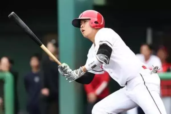 【広島】ドラ１ルーキー平川蓮　スイッチで本領発揮「左は試合中になんか変えようかなと…」