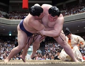 【大相撲】義ノ富士　自身初の７連勝で勝ち越し　Ｖ争いにも「変わらずに自分の相撲を取りたい」