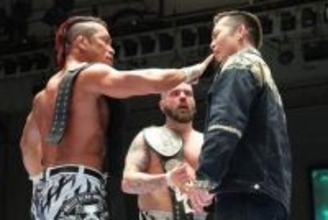 【新日本】石森太二＆ロビー・エックスがＩＷＧＰジュニアタッグ王座Ｖ１　次期挑戦者には前王者の藤田＆イーグルスが名乗り