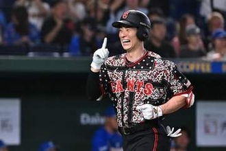 【巨人】松本剛７７７日ぶり移籍後１号　「ホームラン打ちたい」七夕お願いかなった