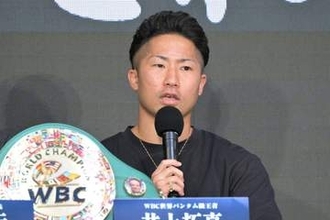 井上拓真　那須川天心との再戦前に〝王者の余裕〟「こういう記者会見は初めてで楽しめた」