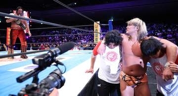 【新日本】大岩陵平 IWGPあと一歩…辻陽太の牙城崩せず　対戦要求のＭＪＦには「首を引きちぎってやるよ」