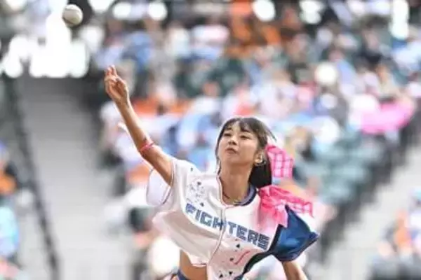 【日本ハム】モー娘。牧野真莉愛が〝新庄愛〟あふれるミニスカ姿で登場「ＬＯＶＥ新庄！」