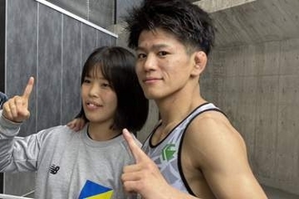 【レスリング】清岡幸大郎フリー65キロ級Ｖ　妹のもえから刺激「兄として威厳を保てるように」