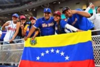 【ＷＢＣ】ベネズエラが円陣の代わりにベンチでダンスパーティー　ファンも熱狂