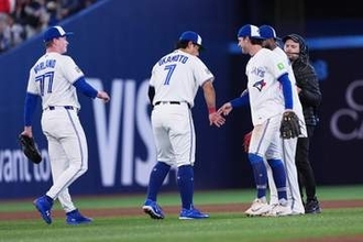 【ＭＬＢ】岡本和真　同点弾と勝ち越し点呼ぶ二塁打　チームの勝利に貢献