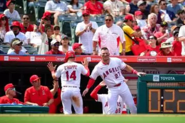 【ＭＬＢ】トラウト連続死球で本拠地騒然　エンゼルス５割復帰が呼ぶ〝春の珍事〟で終わらぬ「熱狂」