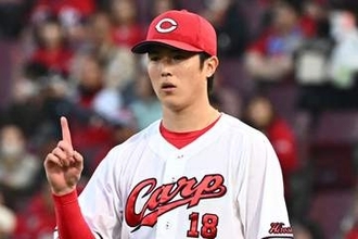 【広島】交流戦２勝目で最下位脱出！　坂倉＆持丸アベック弾　森下は「自援護」で今季４勝目