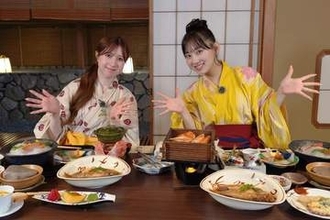 ＡＫＢ徳永羚海＆永野芹佳〝１泊８万円超え〟露天付き部屋に宿泊に驚き「ありがたすぎる！」