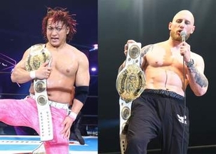 【新日本】７・６後楽園でＧＬＯＢＡＬ王者・海野翔太とゲイブ・キッドのＶ２戦決定