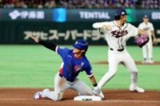 【ＷＢＣ】台湾が韓国との延長大激戦を制す　骨折した主将ジェシェンが代走で決死のヘッスラ