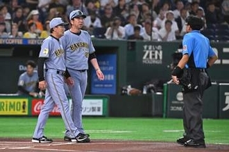 【阪神】藤川監督激怒！　西舘勇陽の森下翔太への死球にベンチ飛び出し猛抗議