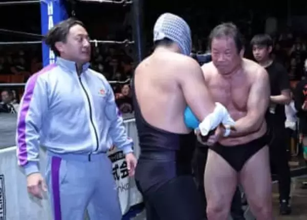 【ドラゴンゲート】藤波辰爾　アジア戴冠ならずもストロングマシーン家との因縁解消　Ｊ「親に代わって息子の俺が…」