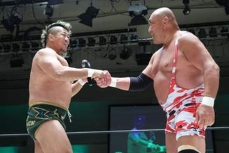 【ノア】稲村愛輝〝野獣〟藤田和之とタッグ結成「ベルト、ゲットしちゃいましょうよ」