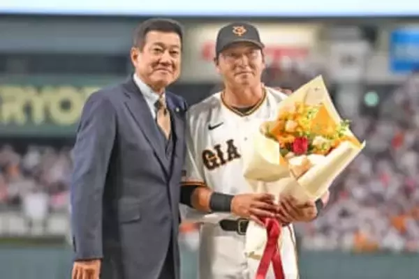【巨人】原辰徳氏　長野久義氏の引退試合に電撃登場！「正しい野球人生だったと思う」