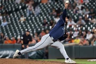 【ＭＬＢ】レイズ右腕が投球中に何度も嘔吐「止める方法はないんだ」苦々しい投球動画が拡散