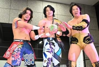 【ＤＤＴ】上野勇希が新宿高島屋大会で６人タッグ線に快勝　２０年後の熱闘も誓う