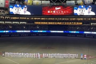 【中日】井上監督の去就どうなる…セレモニーで温かい拍手　加藤球団社長「まだシーズン中なので…」