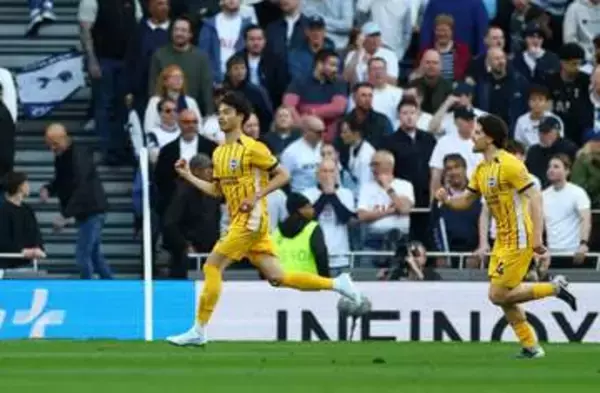 三笘薫　スーパーボレー弾も負傷で退く　現地メディア「深刻でないことを願うばかり」