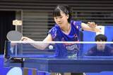 「【卓球】14歳・石田心美〝早田ひなの後継者〟の呼び声にも淡々「プレッシャーはあまり感じない」」の画像1