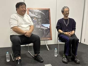滝藤賢一が映画「遥かな町へ」撮影の舞台裏明かす　倉吉市の協力で砂利道も蒸気機関車も本物