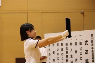 【ボートレーサー養成所１４１期入所式】来年１１月デビューを目指して５０人が入所　競争倍率は２２倍