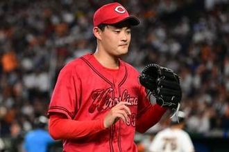 【広島】岡本駿まさかの９失点　新井監督「キレというか、ちょっと落ちてきている」