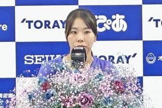 坂詰姫野　今季グランドスラム初出場も…東レは初戦敗退「総合的に足りなかった部分も多かった」